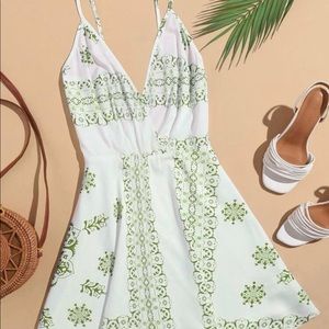 SHEIN Floral Print Cami Dress